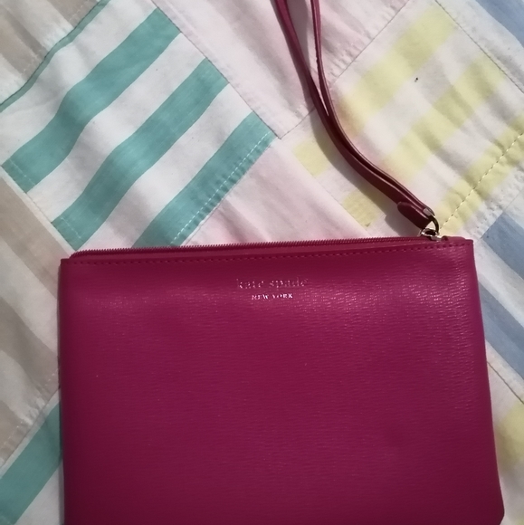 Pink Kate Spade Wristlet - Picture 2 of 4